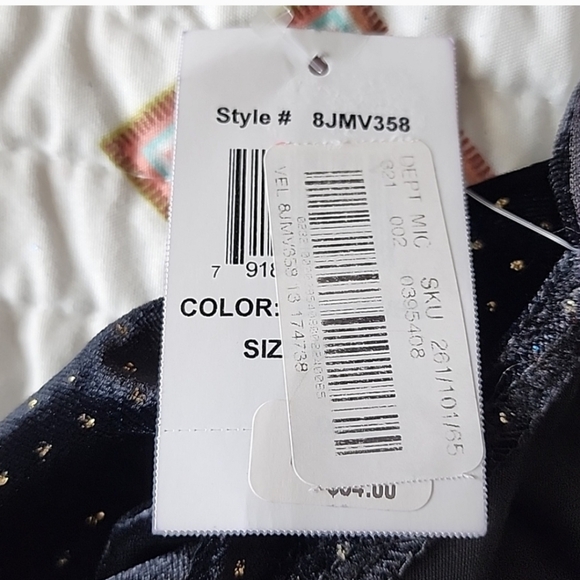 B. Darlin Black and Gold Spaghetti Strap Dress - Picture 11 of 16